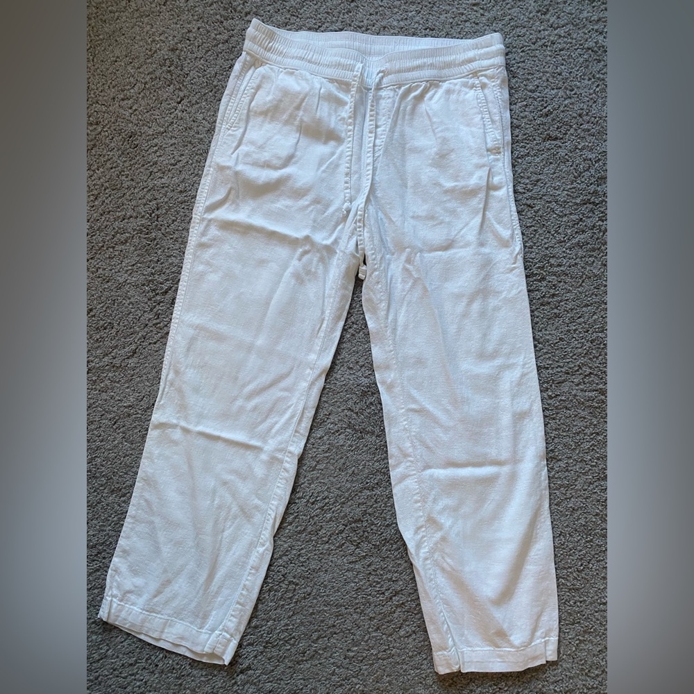 Ann Taylor White linen - M